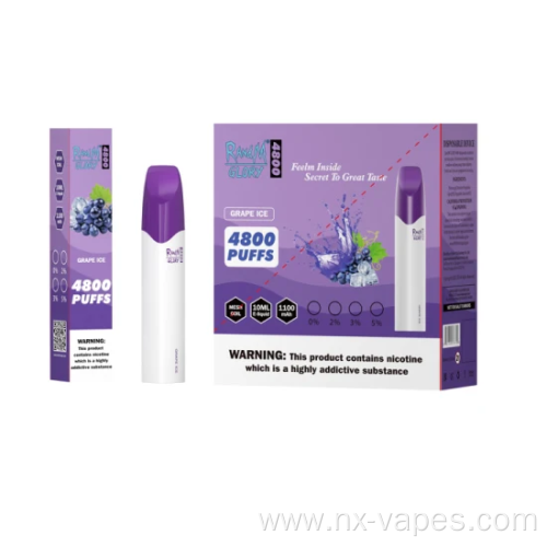 Wholesale RandM Glory 4800 Disposable Vape